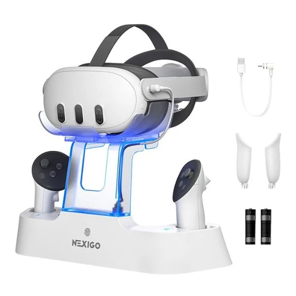 Base de Carga NexiGo S20 Pro para Meta Quest 3 – Estación de Carga VR – NEXIGO S20 PRO