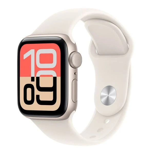 Apple Watch SE 3 GPS 40mm - Caja de Aluminio Starlight (S/M) - MEH34LW/A