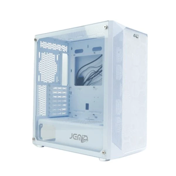 Case Jemip Gaming Vision JPC360 - Mid Tower - Vidrio templado - Blanco