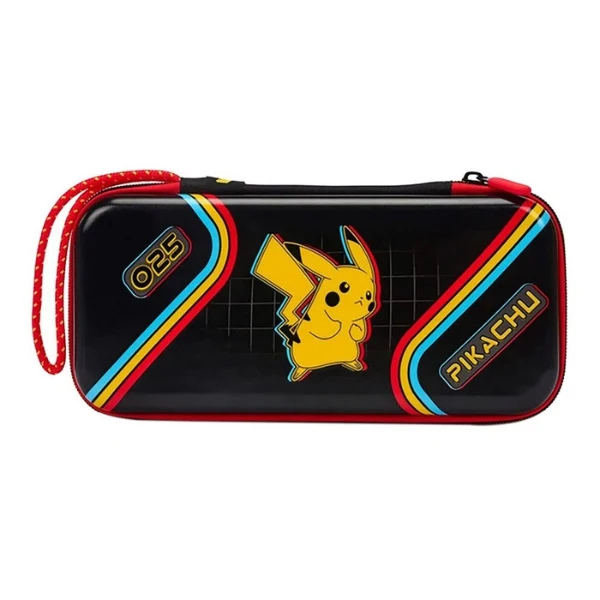 Estuche PowerA Travel Pro Pokémon Pikachu Arcade para Nintendo Switch, Switch Lite y Switch OLED - NSCS0053-01 - Negro