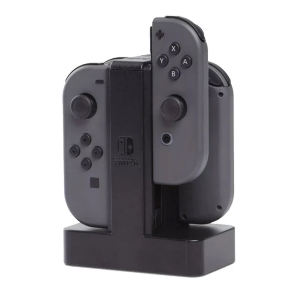 Base de carga PowerA Joy-Con Charging Dock para Nintendo Switch hasta 4 controles - 1501406-01 - Negro