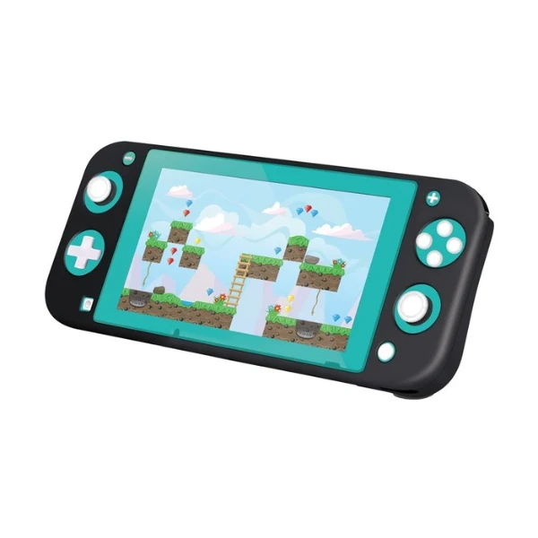 Funda de silicona Comfort Grip Lite para Nintendo Switch Lite con agarre ergonómico - DGSWL-6531 - Negro