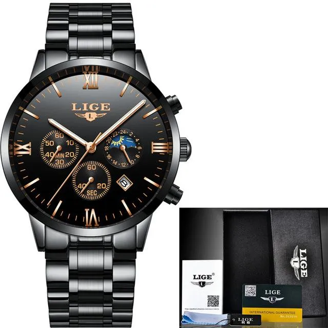 Lige Chronograph Watch