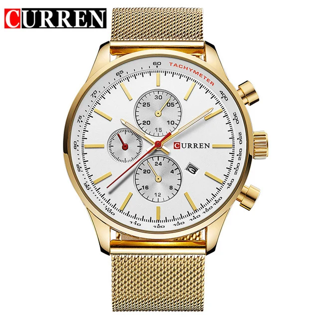CURREN Fashion Sport Military Business Date