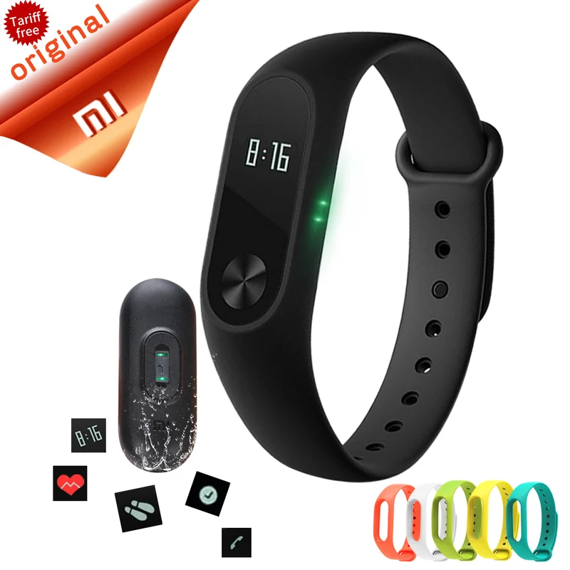 Original Xiaomi Mi Band 2 Smartwatch Bracelet Heart Rate Monitor