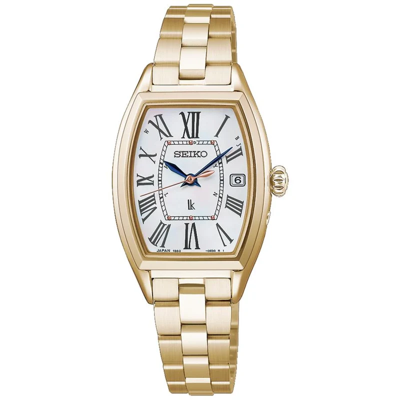 RESERVA ANTICIPADA – LANZAMIENTO EL 9 DE OCTUBRE – Reloj solar radiocontrolado para mujer SEIKO LUKIA Grow HEE006J con esfera de nácar Hypericum