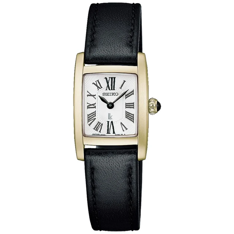 Reloj de mujer SEIKO LUKIA Grow HEG003J Hypericum Fruition con esfera blanca y movimiento de cuarzo.