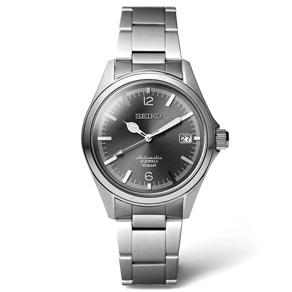 Reloj automático para hombre SEIKO × TiCTAC SZSB006, edición 35 aniversario, esfera negra, para el mercado japonés.