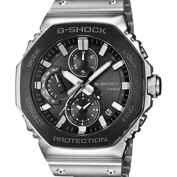 Reloj CASIO G-SHOCK GMC-B2100BT-1AJF con bisel negro totalmente metálico para hombre
