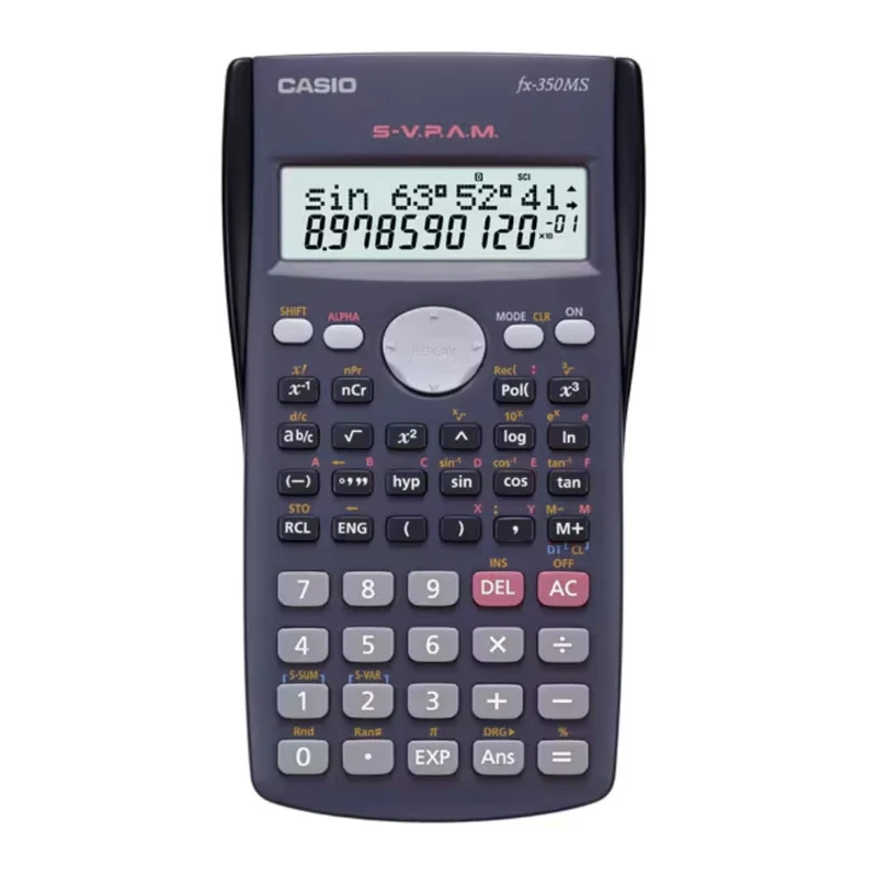 Casio Calculadora Científica Estándar, FX-350MS