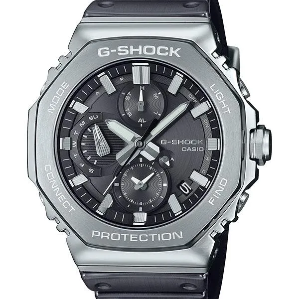 GMC-B2100Y-1AJF CASIO G-SHOCK Cronógrafo totalmente metálico con correa de silicona resistente