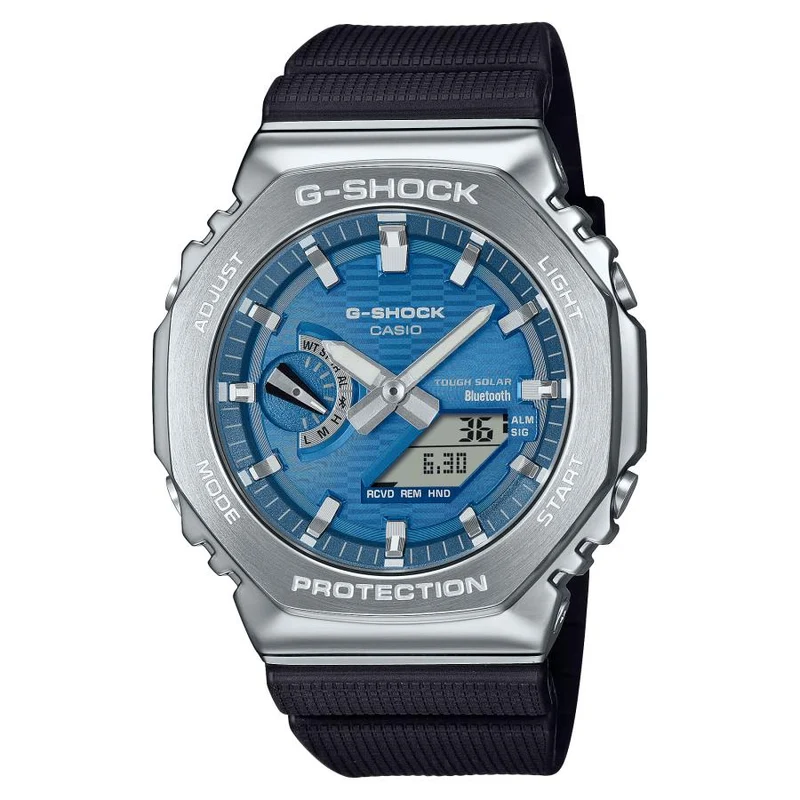 Reloj CASIO G-SHOCK GBM-2100A-2BJF con revestimiento metálico para hombre