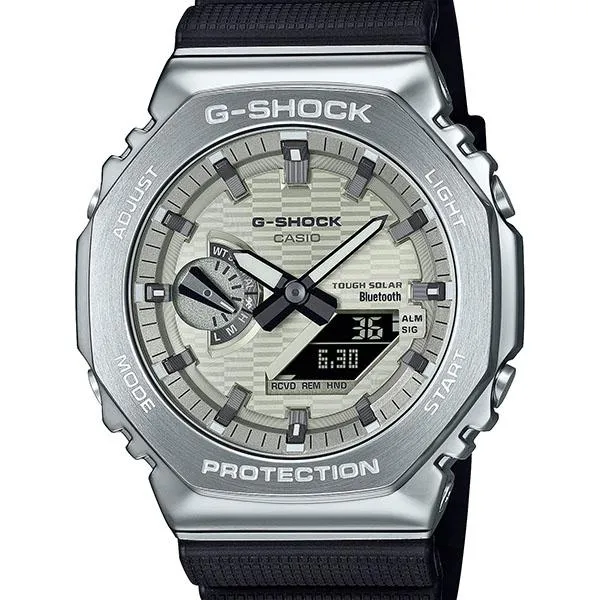 Reloj CASIO G-SHOCK GBM-2100A-8BJF con revestimiento metálico para hombre