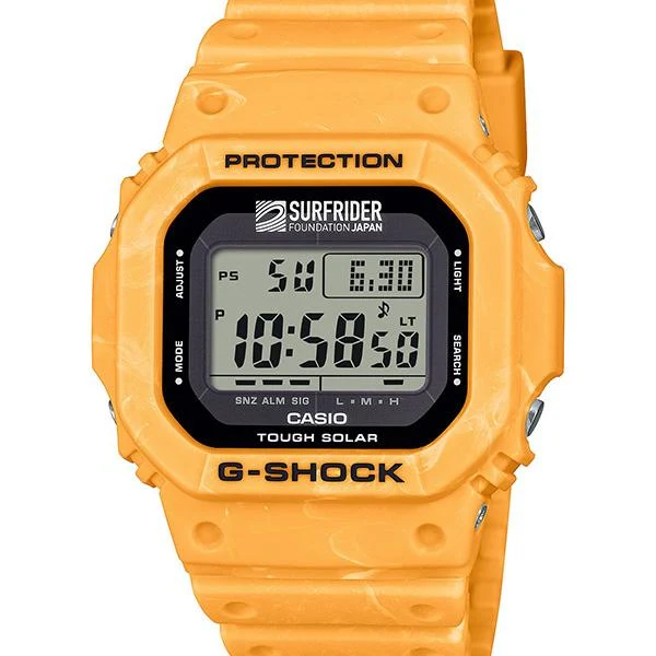 Reloj para hombre G-5600SFJ-9JR G-SHOCK CASIO Surfrider Foundation Tie-Up