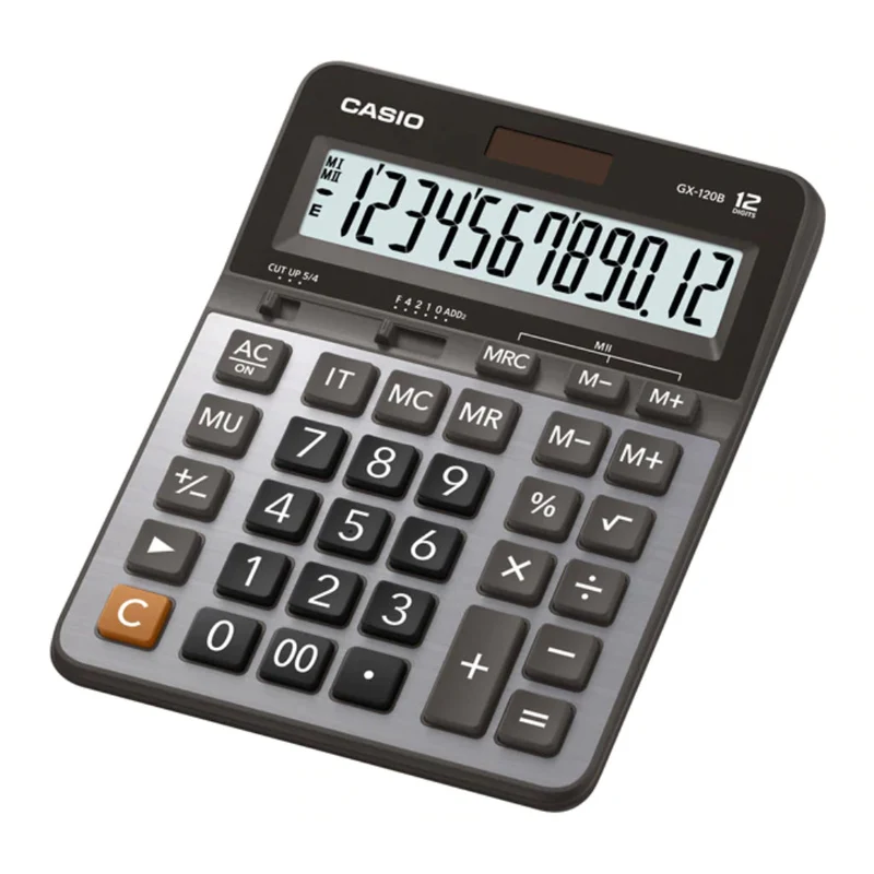Casio Calculadora de Escritorio GX-120B