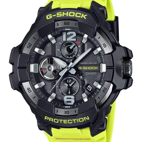 GR-B300RY-1A9JF Reloj CASIO G-SHOCK Gravitymaster Rescue amarillo para hombre