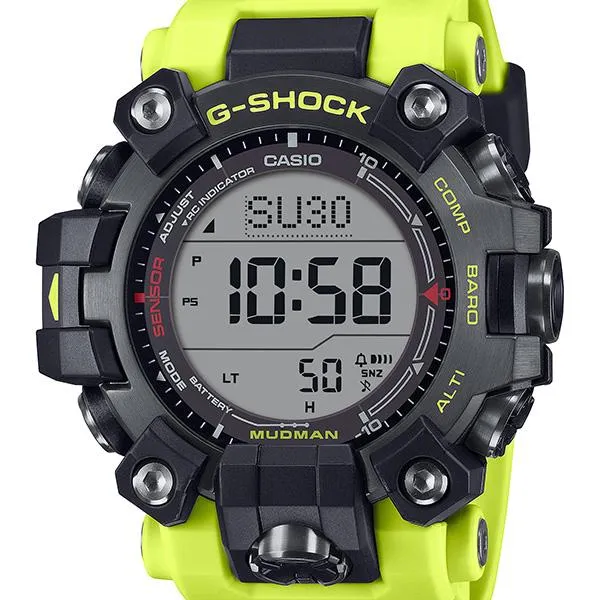 Reloj CASIO G-SHOCK Madman Rescue amarillo para hombre GW-9500MRY-1A9JF
