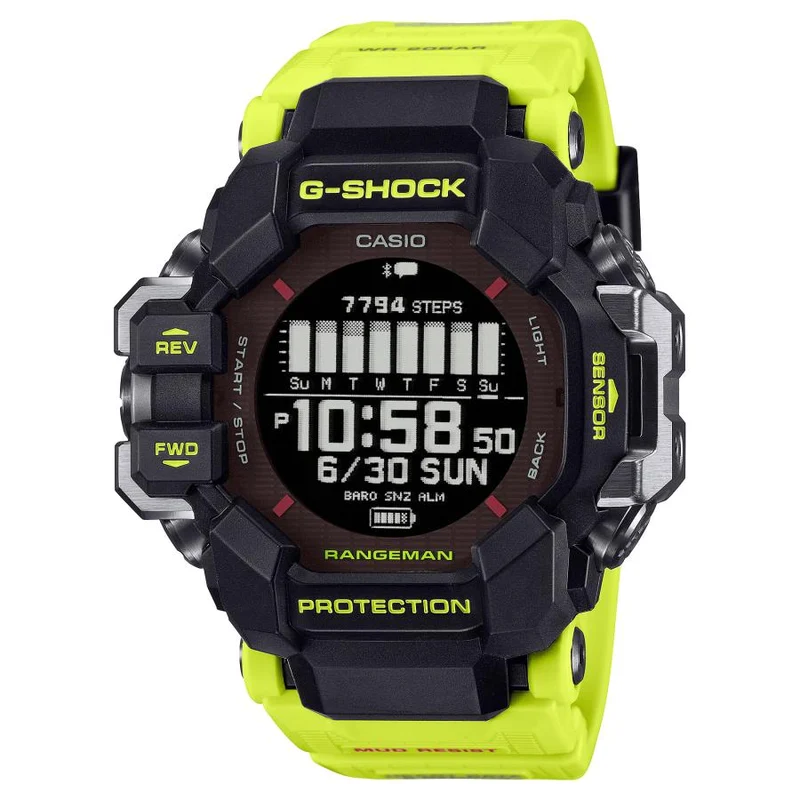 Reloj CASIO G-SHOCK Rangeman Rescue amarillo para hombre GPR-H1000RY-1A9JR