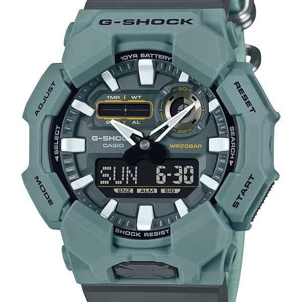 GA-010CE-2AJF Reloj G-SHOCK CASIO azul y verde grande para hombre