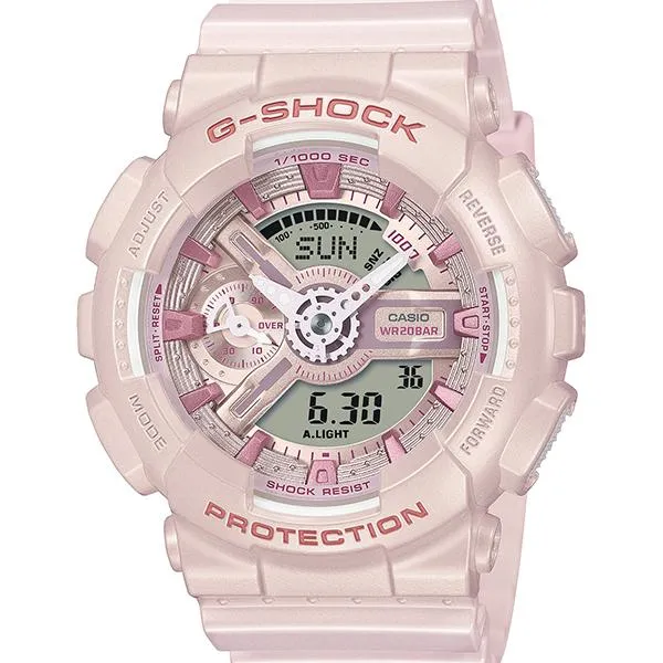 Reloj CASIO G-SHOCK GMA-S110ST-4AJF para mujer con tonos sedosos