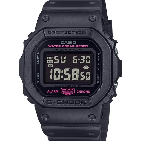 Reloj para hombre DW-5600PK-1JR G-SHOCK CASIO PINK RIBBON 2.ª edición
