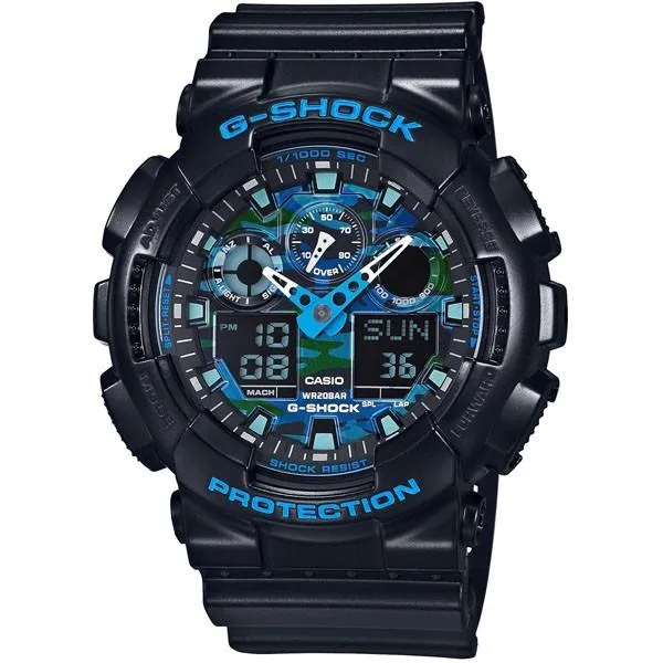 Reloj CASIO G-SHOCK Camouflage GA-100CB-1AJF para hombre