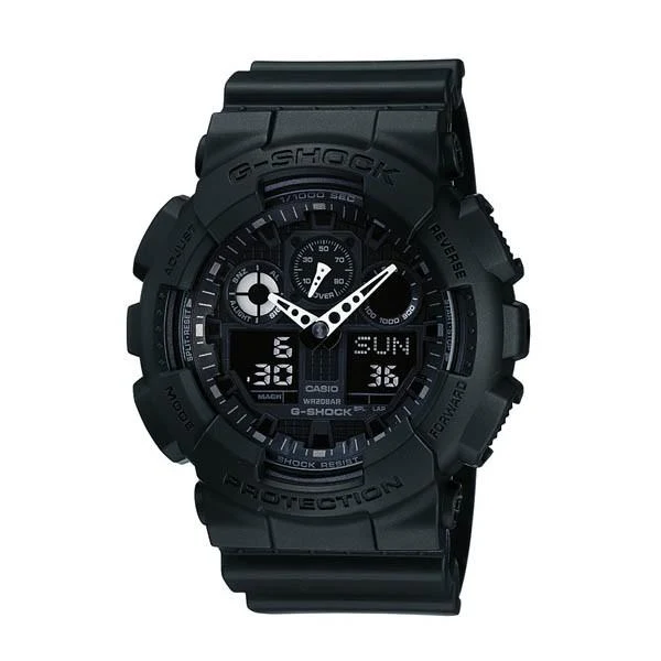 Reloj CASIO G-Shock GA-100-1A1JF negro digital-analógico