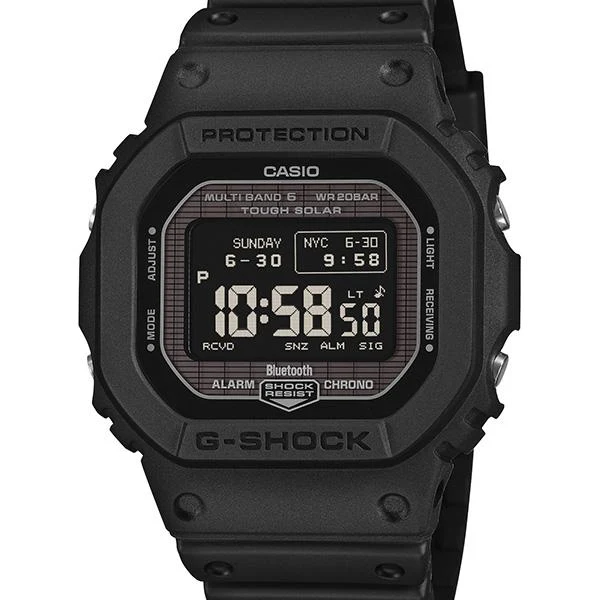 Reloj CASIO G-SHOCK GW-BX5600-1A1JF JDM MIP LCD con carga solar negativa y Bluetooth para hombre