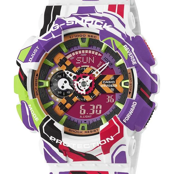 Reloj CASIO G-SHOCK Evangelion GA-110EVA30-7AJR para hombre