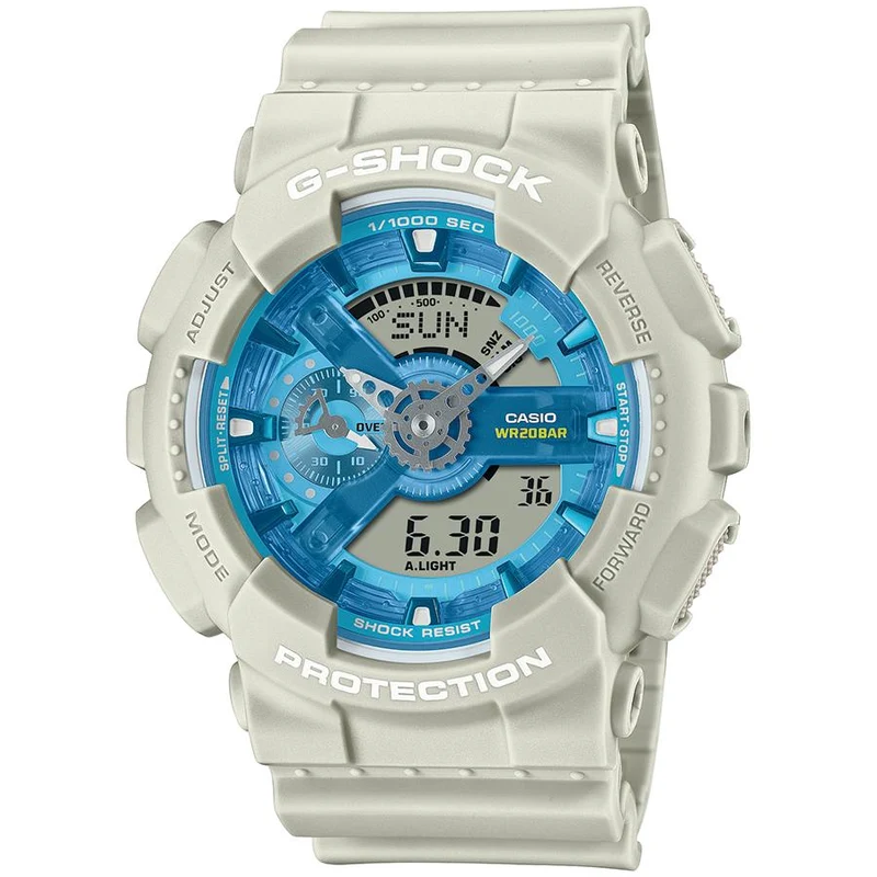 Reloj analógico-digital para hombre CASIO G-SHOCK GA-110AS-5AJF JDM OASIS OF DAY AND NIGHT, color marrón.