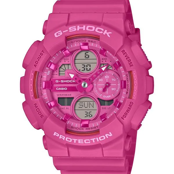 Reloj CASIO G-SHOCK POWER PINK S140 para mujer GMA-S140PP-4AJF