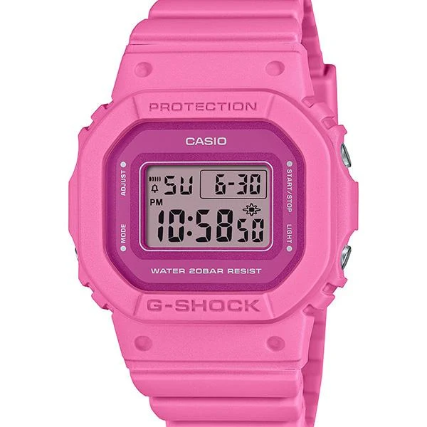 GMD-S5610PP-4JF CASIO G-SHOCK POWER PINK S5600 Reloj rosa intenso para mujer