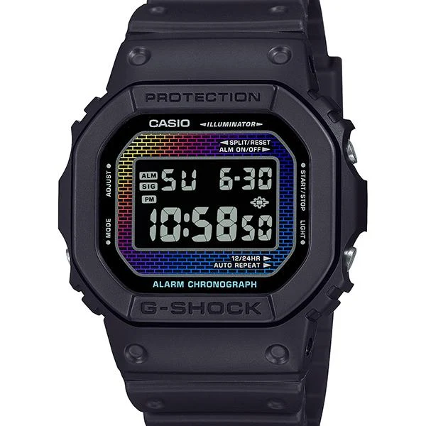 Reloj Casio Rainbow Brick Wall DW-5600RW-1JF G-SHOCK para hombre