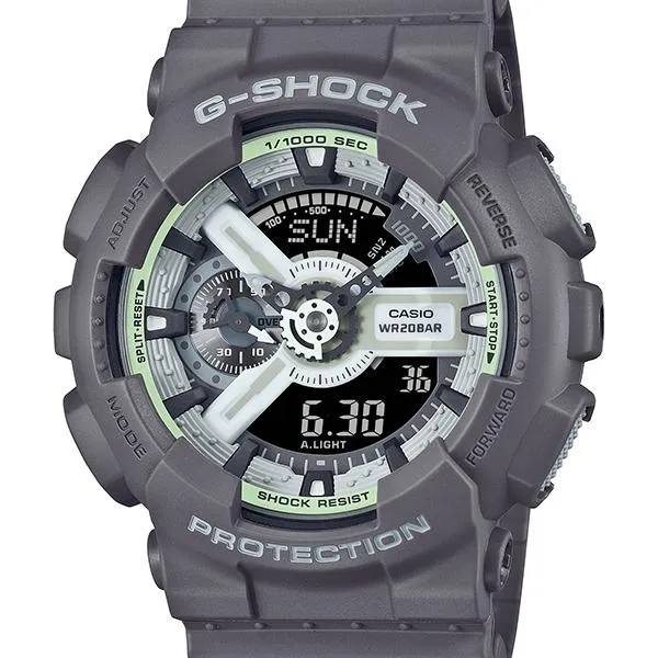 Reloj G-SHOCK CASIO HIDDEN GLOW GA-110HD-8AJF para hombre