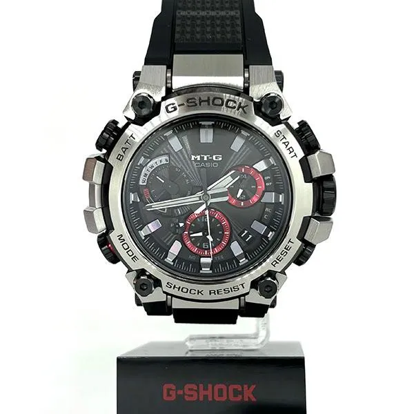 Reloj solar radiocontrolado MTG-B3000-1AJF G-SHOCK CASIO MT-G para hombre