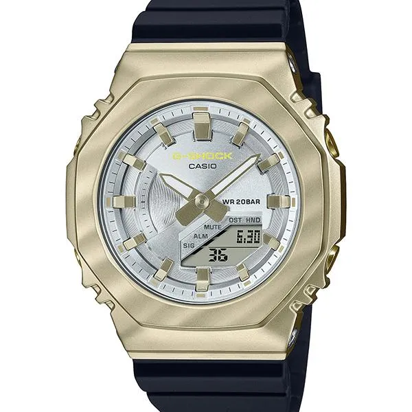 GM-S2100BC-1AJF G-SHOCK CASIO Reloj con hermosas curvas y cubierta de metal para mujer