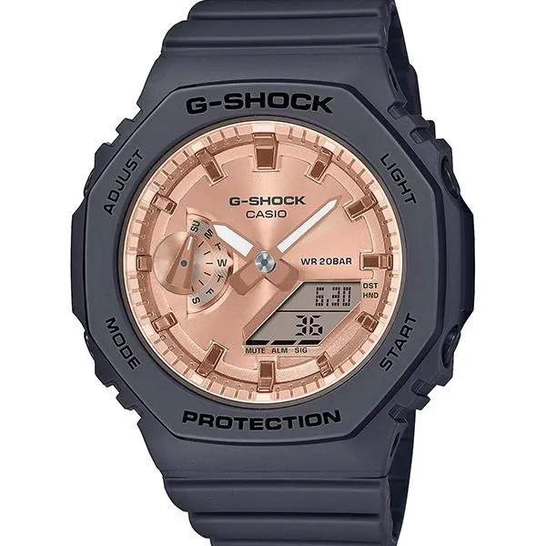 Reloj CASIO G-SHOCK GMA-S2100 con esfera PG metálica para mujer (GMA-S2100MD-1AJF), ​​lanzado el 26 de agosto.