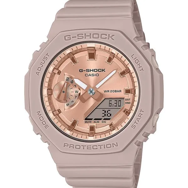 Reloj CASIO G-SHOCK GMA-S2100 con esfera PG metálica para mujer (GMA-S2100MD-4AJF), ​​lanzado el 26 de agosto.