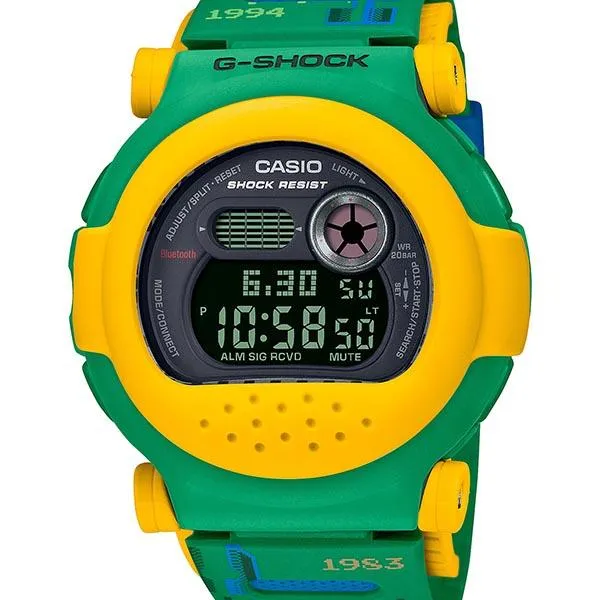 G-B001RG-3JR Reloj CASIO G-SHOCK Jason Green Yellow para hombre (lanzado el 9 de junio de 2023)