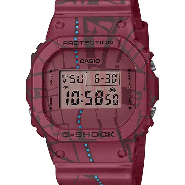 Reloj para hombre DW-5600SBY-4JR G-SHOCK CASIO Treasure Hunt Shibuya Map