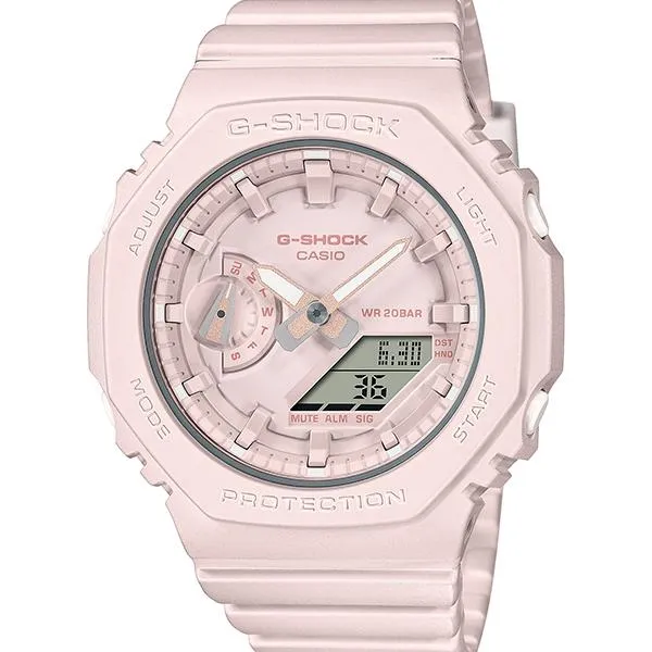 Reloj CASIO G-SHOCK GMA-S2100BA-4AJF rosa de un solo tono para hombre