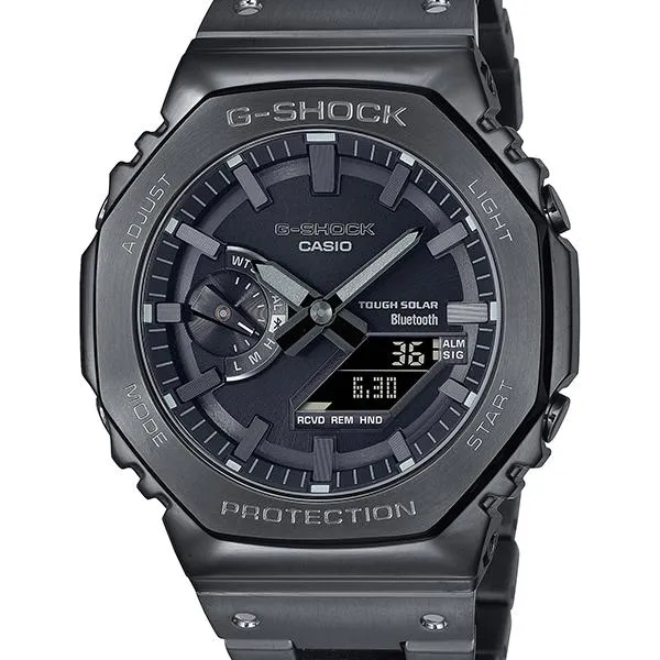 Reloj CASIO G-SHOCK GM-B2100BD-1AJF Full Metal Negro Bluetooth Solar para Hombre