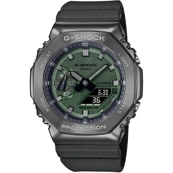 Reloj CASIO G-SHOCK GM-2100B-3AJF para hombre, color verde