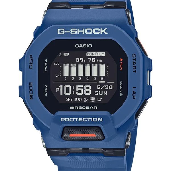 Reloj CASIO G-SHOCK G-SQUAD azul para hombre GBD-200-2JF