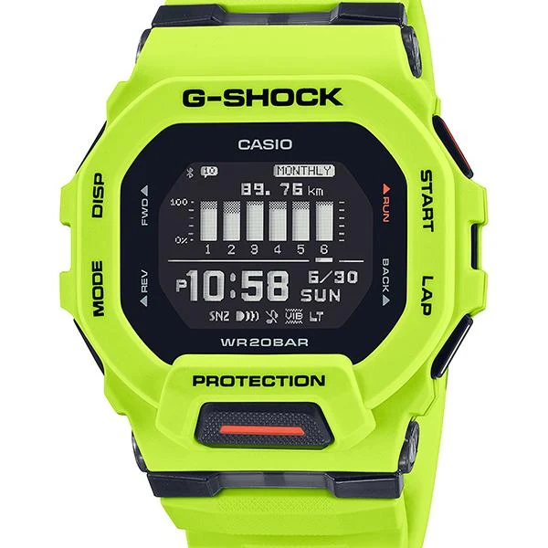 Reloj CASIO G-SHOCK G-SQUAD Green GBD-200-9JF para hombre