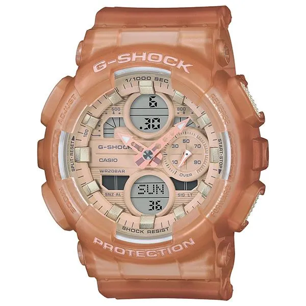 Reloj Casio G-SHOCK GMA-S140NC-5A1JF con correa de resina esquelética de tamaño mediano para hombre