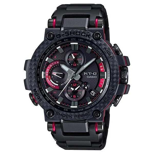 Reloj CASIO G-SHOCK MTG-B1000XBD-1AJF JDM Carbon Black Bluetooth Solar para hombre