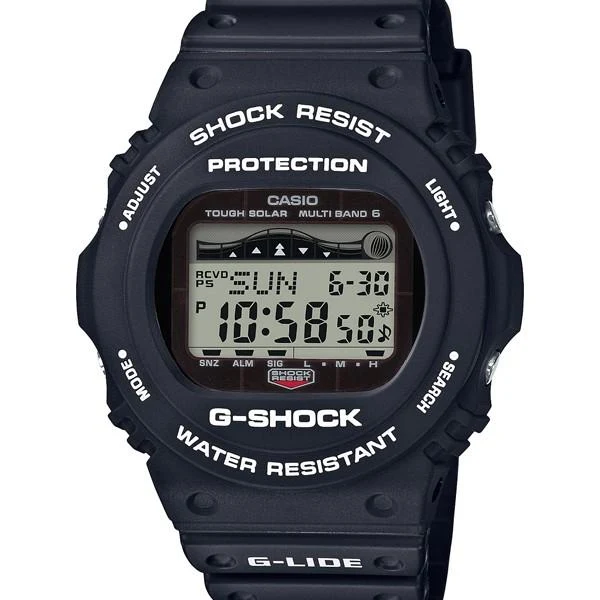 Reloj solar radiocontrolado CASIO G-SHOCK G-LIDE Tide Graph para hombre GWX-5700CS-1JF