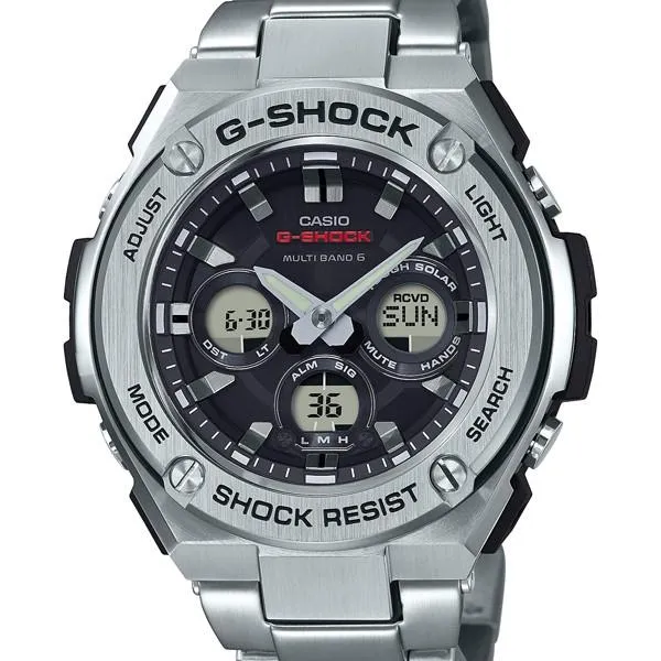Reloj solar radiocontrolado de tamaño mediano CASIO G-Steel GST-W310D-1AJF G-SHOCK Metal