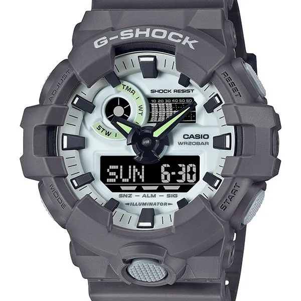 Reloj G-SHOCK CASIO HIDDEN GLOW GA-700HD-8AJF para hombre